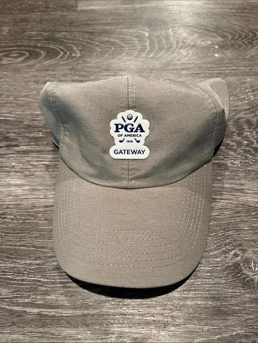 Gateway Men's Gray/Tan Golf Cap